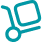 Icon representing smart logistics automation